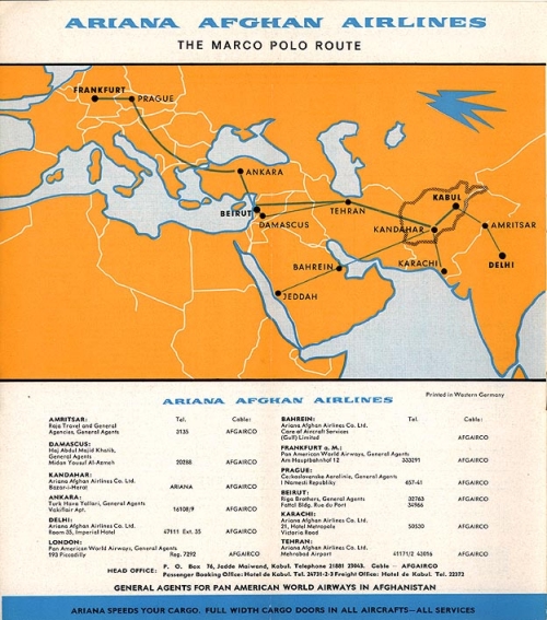 prospectus Ariana Airlines